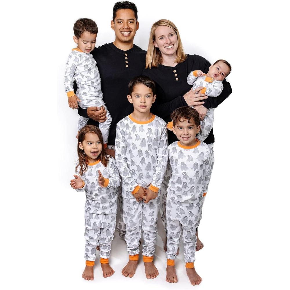 imageBurts Bees Baby Baby Family Jammies Matching Holiday Organic Cotton PajamasGhosties Goblins