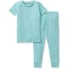 imageBurts Bees Baby Unisex Baby Honeysoft 2piece Pajamas Jersey Slub Short Sleeve Tee and Pant Pj Set  Organic Cotton ampamp Lyocell Blend
