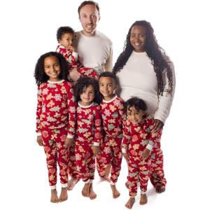 Burt’s Bees Baby Baby Family Jammies Matching Holiday Organic Cotton Pajamas(Gingerbread Bake)