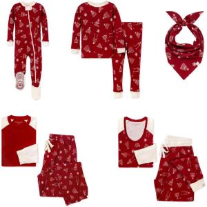 Burt’s Bees Baby Baby Family Jammies Matching Holiday Organic Cotton Pajamas(Hat’s Off)