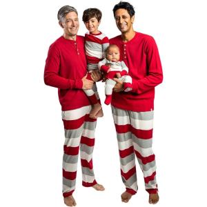 Burt’s Bees Baby Baby Family Jammies Matching Holiday Organic Cotton Pajamas(Jumbo Multi Stripe)