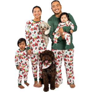 Burt’s Bees Baby Baby Family Jammies Matching Holiday Organic Cotton Pajamas(Modern Forest)