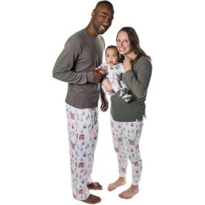 Burt’s Bees Baby Baby Family Jammies Matching Holiday Organic Cotton Pajamas(Ski the Alps)