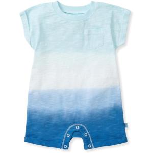 Burt’s Bees Baby Baby Girl’s Rompers, Set of 2 Bubbles, One Piece Jumpsuits, 100% Organic Cotton(Double Dip Dye)