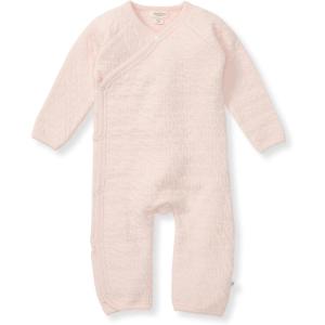 Burt’s Bees Baby Baby Girl’s Rompers, Set of 2 Bubbles, One Piece Jumpsuits, 100% Organic Cotton(Pink Quilted Bee)