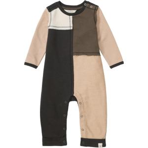 Burt’s Bees Baby Boys’ 100% Organic One-Piece Long Sleeve Coverall(Doe Colorblock)