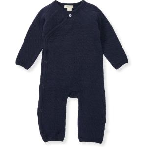 Burt’s Bees Baby Boys’ 100% Organic One-Piece Long Sleeve Coverall(Midnight Quited Bee)