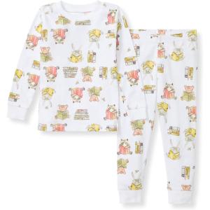 Burt’s Bees Baby Boys’ 2-Piece Long Sleeve Tee and Pants Organic Cotton Pajama Set(Mama Guide)