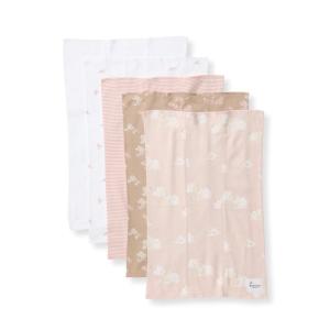 Burts Bees Baby Infant Burp Cloths, 100% Organic Cotton Extra Absorbent Soft Fabric Drool Cloths, 5-Pack Newborn Must-Have Essential Large Burping Cloths, One Size 17 x 11.75 Inches(Whimsical Floral)
