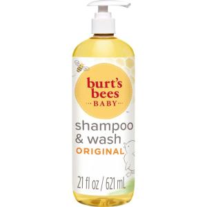 Burt’s Bees Baby Shampoo & Wash, Tear Free Soap, Baby Care, Original,12 Ounce (Pack of 3)(21 Fl Oz (Pack of 1))