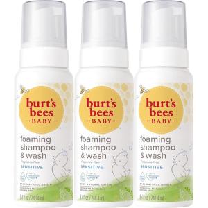 Burt’s Bees Baby Shampoo & Wash, Tear Free Soap, Baby Care, Original,12 Ounce (Pack of 3)(8.4 Fl Oz (Pack of 3))