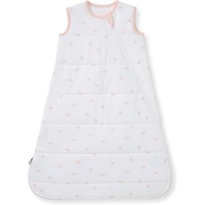 Burt’s Bees Baby Unisex Newborn Essentials 100% Organic Cotton Beekeeper Wearable Blanket(Quilted Golden Bee Pink)