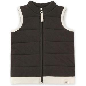 Burt’s Bees Baby unisex-baby Sweatshirts, Lightweight Zip-up Jackets Hooded Coats, Organic Cotton(Ash Quilted)