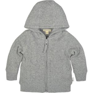 Burt’s Bees Baby unisex-baby Sweatshirts, Lightweight Zip-up Jackets Hooded Coats, Organic Cotton(Heather Grey Quilted)