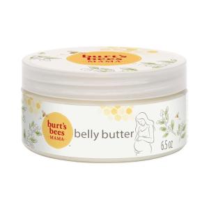 Burt’s Bees Christmas Gifts, Mama Belly Butter, Stretch Mark Cream for Pregnancy Massages Body & Reduces Scar Appearance, Prenatal & Postnatal Skin Care, Shea Butter & Vitamin E Rich Formula, 6.5 Oz(6.5 Ounce (Pack of 1))