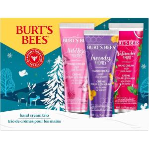 Burt’s Bees Pregnancy Essentials Christmas Gifts Set, 3 Baby Shower Products & Must Have Baby Registry Items, Nourishing Skincare for Mom to be – Mama Belly Butter, Original Lip Balm, Leg & Foot Cream(Lavender Mint)