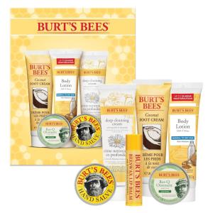 Burt’s Bees Pregnancy Essentials Christmas Gifts Set, 3 Baby Shower Products & Must Have Baby Registry Items, Nourishing Skincare for Mom to be – Mama Belly Butter, Original Lip Balm, Leg & Foot Cream(Timeless Minis Set)