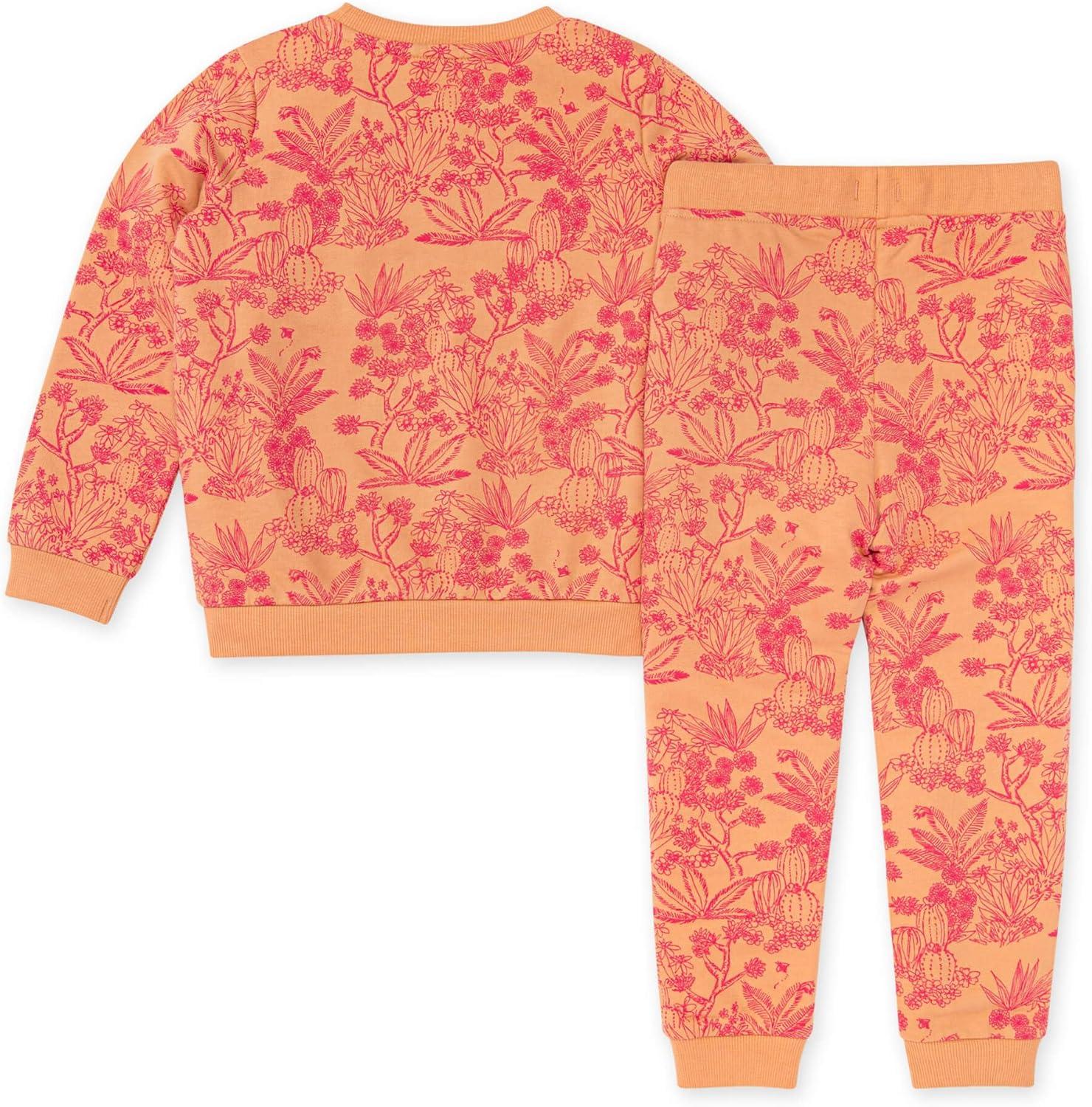 imageBurts Bees Baby Baby Girls Long Sleeve Top and Pant Set 100 Organic Cotton OutfitCali Woods