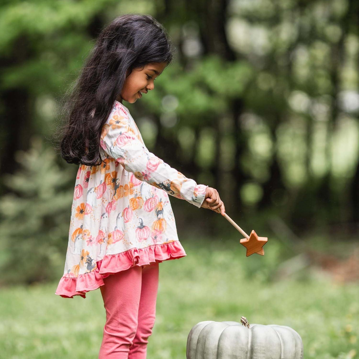 imageBurts Bees Baby Baby Girls Long Sleeve Top and Pant Set 100 Organic Cotton OutfitMagical Pumpkin