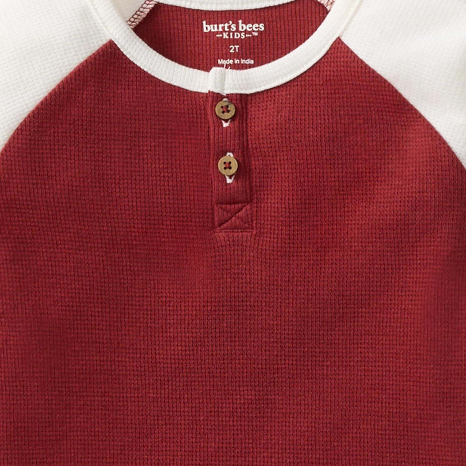 imageBurts Bees Baby Boys Shirt and Pant Set Long Sleeve Top amp Bottom Outfit Bundle 100 Organic CottonBrick Thermal