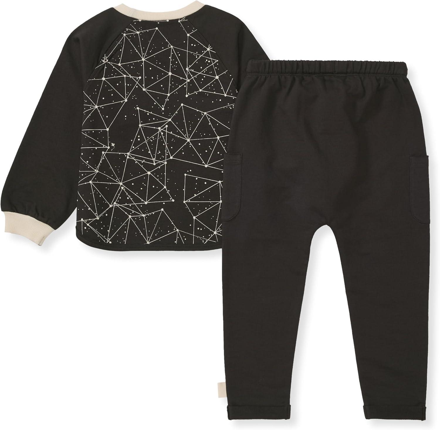 imageBurts Bees Baby Boys Shirt and Pant Set Long Sleeve Top amp Bottom Outfit Bundle 100 Organic CottonLook Up