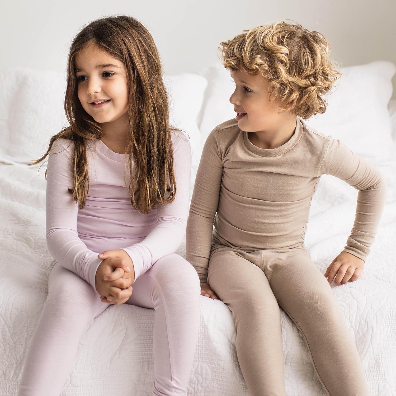 imageBurts Bees Baby babyboys Honeysoft Pajamas Tee and Pant 2piece Pj Set Soft Organic Cotton amp Lyocell BlendNeutral Jersey Slub