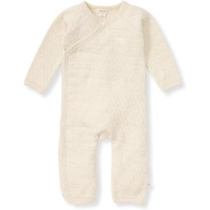Burt’s Bees Baby baby-boys Romper Jumpsuit, 100% Organic Cotton One-piece Coverall(Oat Quilted Bee)