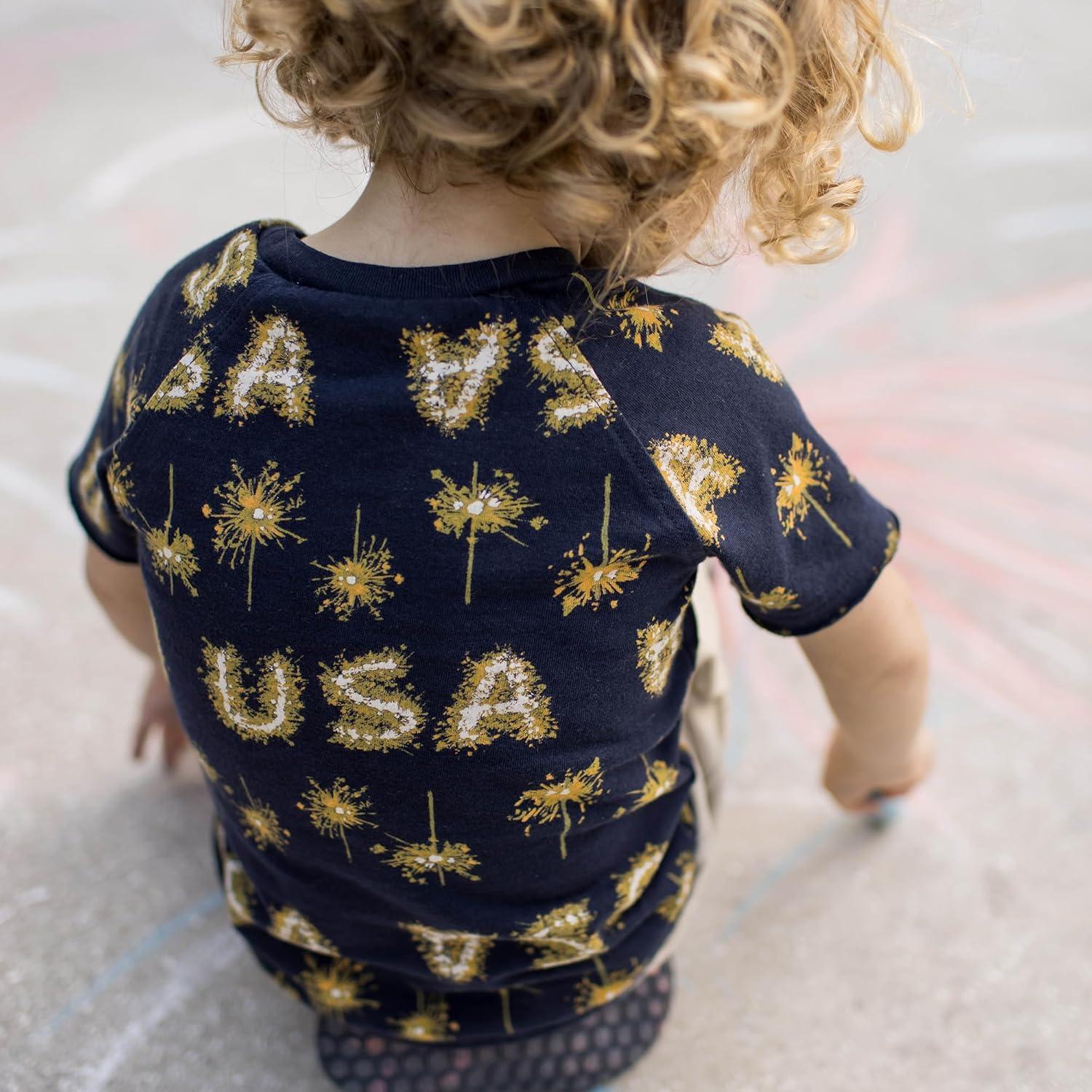 imageBurts Bees Baby Boys Shirt and Pant Set Top amp Shorts Outfit Bundle 100 Organic CottonUsa