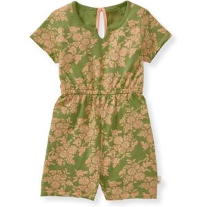 Burt’s Bees Baby Baby Girls Romper, 100% Organic Cotton One-piece Shortall and Layette Set Girl Outfit(Vibrant Garden)