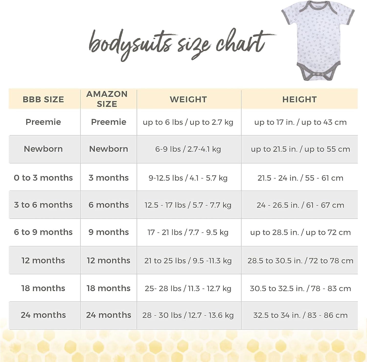 imageABeeC Long Sleeve Organic Baby Bodysuits 3 PackAbeec
