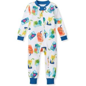 Burt’s Bees Baby baby-boys Sleepers, 100% Organic Cotton, One-piece Pjs, Diagonal Zip Up Jumpsuit, Snug Fit Footless Pajamas With Snap Tab in Sizes 12, 18, and 24 Months